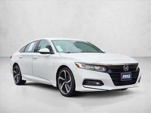 Platinum White Pearl 2020 Honda Accord Sport 1.5T