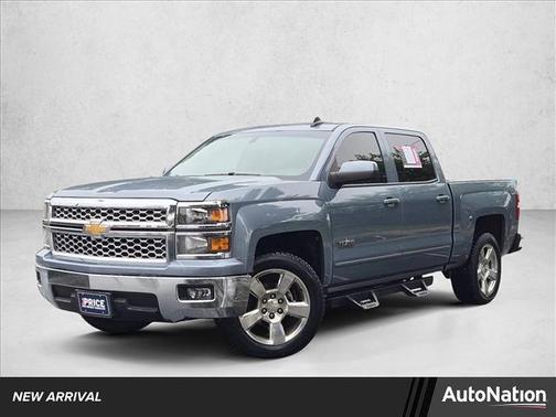 Slate Gray Metallic 2015 Chevrolet Silverado 1500 1LT