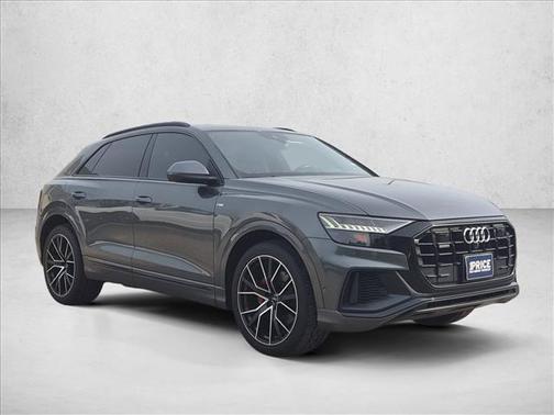 Samurai Gray Metallic 2020 Audi Q8 55 Prestige