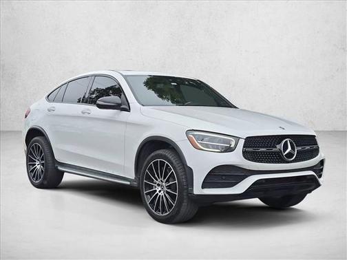 Polar White 2020 Mercedes-Benz GLC 300 4MATIC Coupe