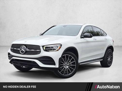 Polar White 2020 Mercedes-Benz GLC 300 4MATIC Coupe