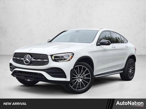 Polar White 2020 Mercedes-Benz GLC 300 4MATIC Coupe