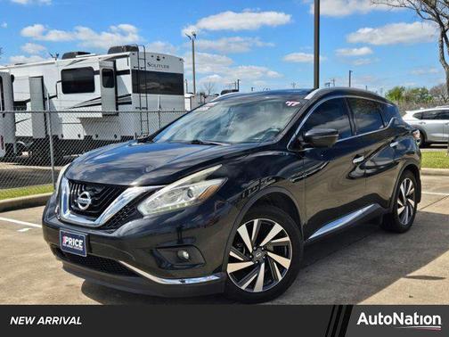 Magnetic Black Metallic 2017 Nissan Murano Platinum