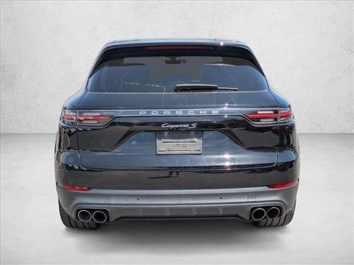 Black 2021 Porsche Cayenne S