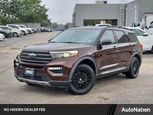 Rich Copper Metallic Tinted Clearcoat 2020 Ford Explorer XLT