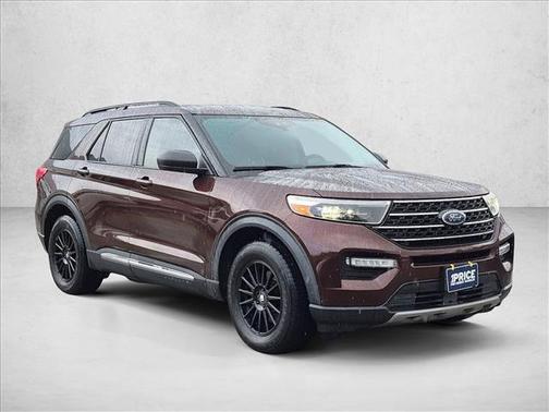 Rich Copper Metallic Tinted Clearcoat 2020 Ford Explorer XLT
