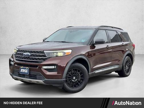 Rich Copper Metallic Tinted Clearcoat 2020 Ford Explorer XLT