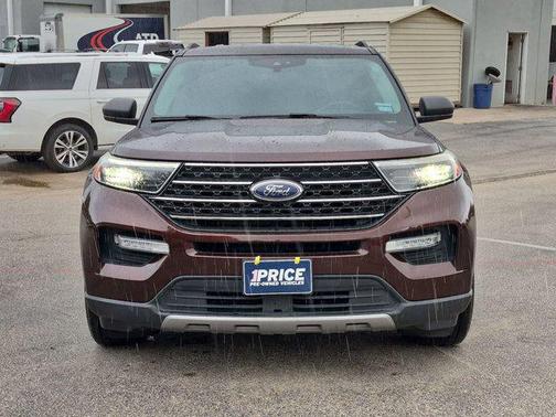 Rich Copper Metallic Tinted Clearcoat 2020 Ford Explorer XLT