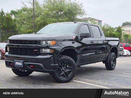 Black 2021 Chevrolet Silverado 1500 Custom Trail Boss