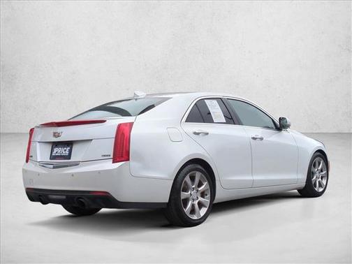 Crystal White Tricoat 2015 Cadillac ATS 3.6L Luxury
