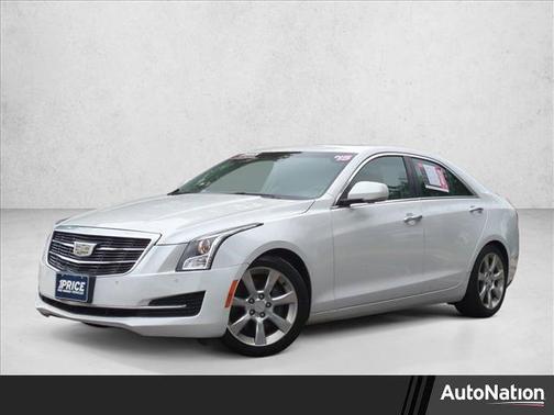 Crystal White Tricoat 2015 Cadillac ATS 3.6L Luxury
