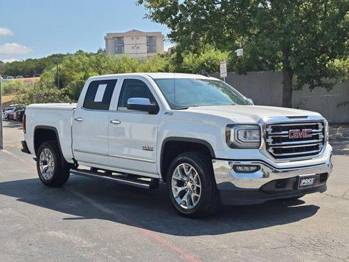 Summit White 2018 GMC Sierra 1500 SLT