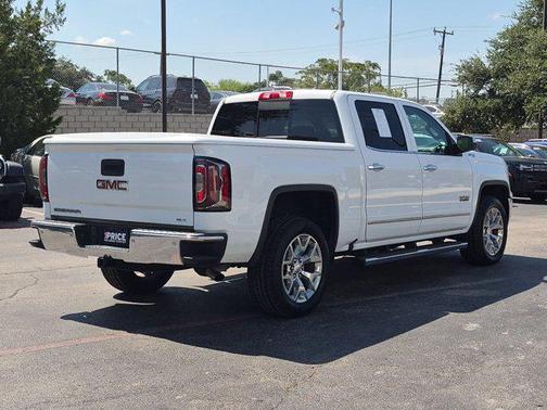 Summit White 2018 GMC Sierra 1500 SLT