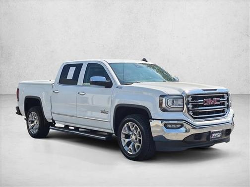 Summit White 2018 GMC Sierra 1500 SLT