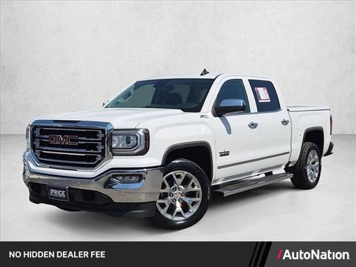 Summit White 2018 GMC Sierra 1500 SLT