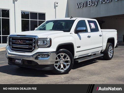 Summit White 2018 GMC Sierra 1500 SLT