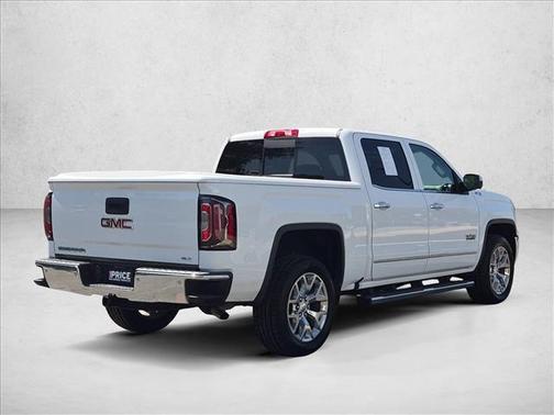 Summit White 2018 GMC Sierra 1500 SLT