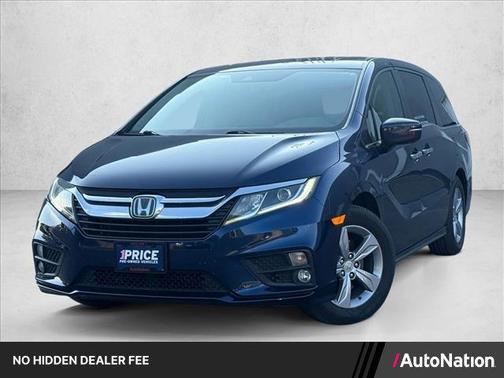 Obsidian Blue Pearl 2018 Honda Odyssey EX-L