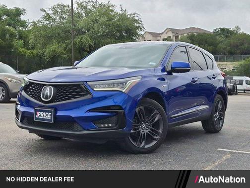Apex Blue Pearl 2021 Acura RDX A-Spec