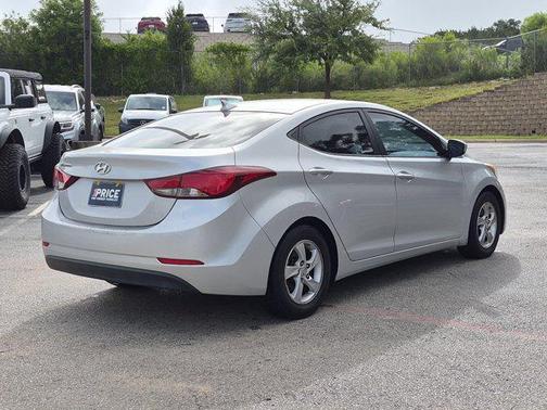 Shimmering Air Silver 2014 Hyundai ELANTRA SE