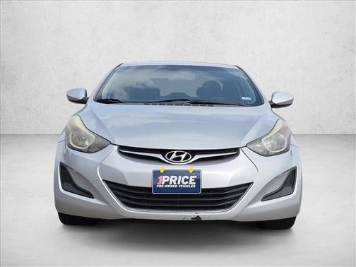 Shimmering Air Silver 2014 Hyundai ELANTRA SE
