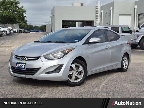 Shimmering Air Silver 2014 Hyundai ELANTRA SE