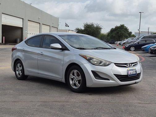 Shimmering Air Silver 2014 Hyundai ELANTRA SE