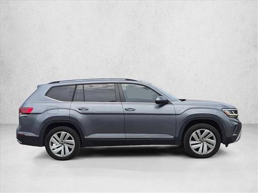 Platinum Gray Metallic 2021 Volkswagen Atlas 3.6L SEL