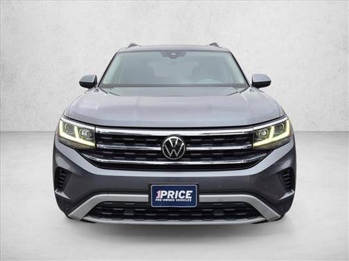 Platinum Gray Metallic 2021 Volkswagen Atlas 3.6L SEL