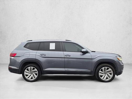 Platinum Gray Metallic 2021 Volkswagen Atlas 3.6L SEL