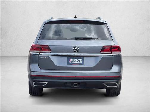 Platinum Gray Metallic 2021 Volkswagen Atlas 3.6L SEL
