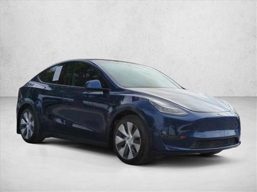 Deep Blue Metallic 2020 Tesla Model Y Long Range Dual Motor All-Wheel Drive