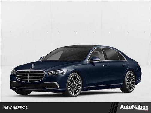 Nautical Blue Metallic 2022 Mercedes-Benz S-Class 4MATIC