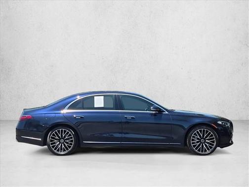 Nautical Blue Metallic 2022 Mercedes-Benz S-Class 4MATIC