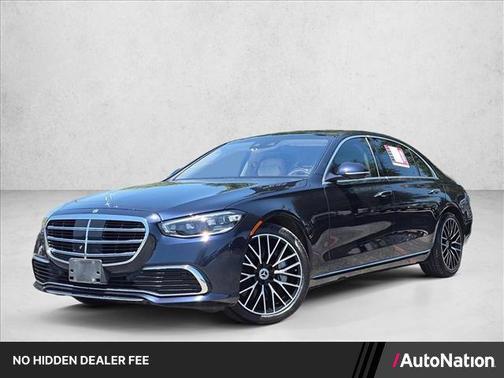 Nautical Blue Metallic 2022 Mercedes-Benz S-Class 4MATIC