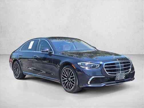 Nautical Blue Metallic 2022 Mercedes-Benz S-Class 4MATIC