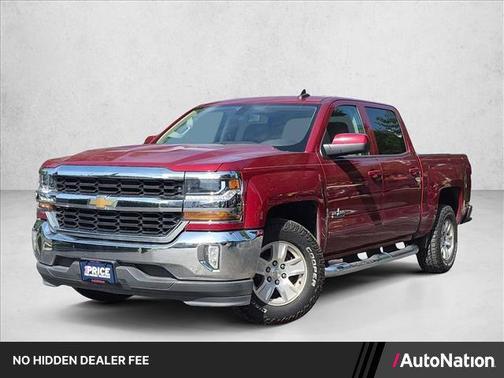 Cajun Red Tintcoat 2018 Chevrolet Silverado 1500 1LT