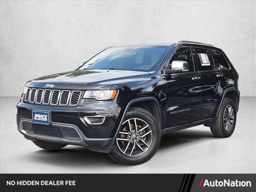 Diamond Black Crystal Pearlcoat 2019 Jeep Grand Cherokee Limited