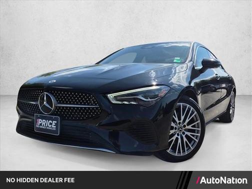 Night Black 2025 Mercedes-Benz CLA 250 4MATIC