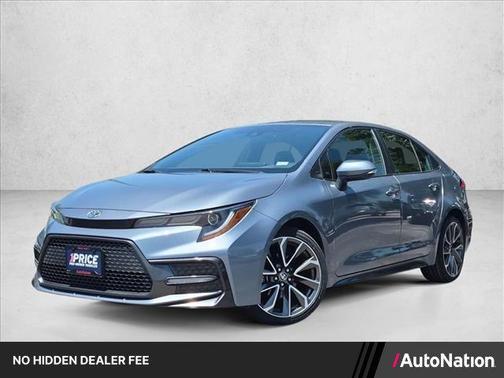 Silver/Gray 2022 Toyota Corolla SE