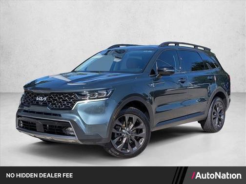Aruba Green 2022 Kia Sorento SX