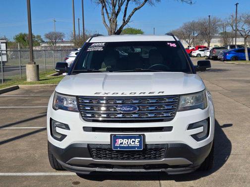 Oxford White 2016 Ford Explorer XLT