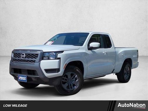 Glacier White 2025 Nissan Frontier SV