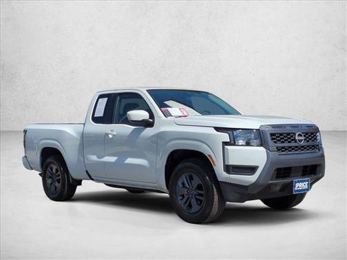 Glacier White 2025 Nissan Frontier SV