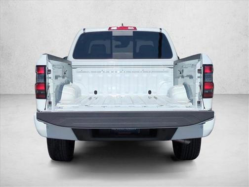 Glacier White 2025 Nissan Frontier SV