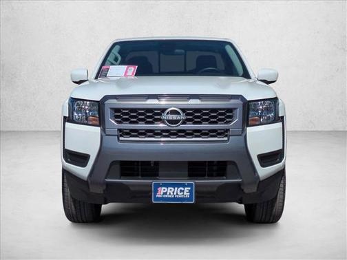 Glacier White 2025 Nissan Frontier SV