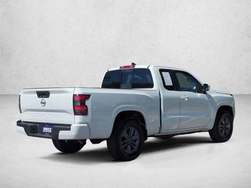 Glacier White 2025 Nissan Frontier SV