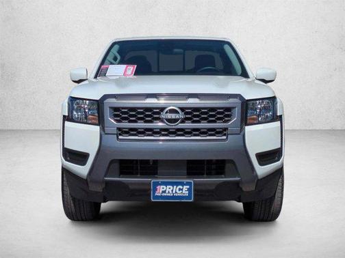 Glacier White 2025 Nissan Frontier SV