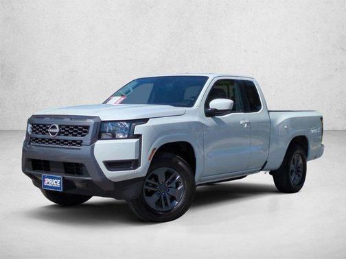 Glacier White 2025 Nissan Frontier SV