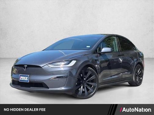 Midnight Silver Metallic 2022 Tesla Model X Dual Motor All-Wheel Drive